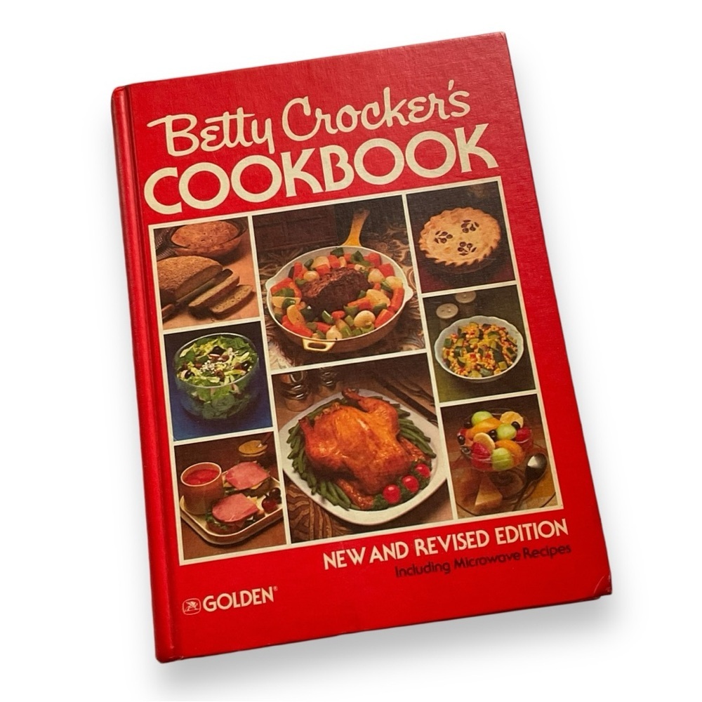 Vintage Betty Crocker’s Cookbook Cook Book Recipes Food Cooking Revised Edition